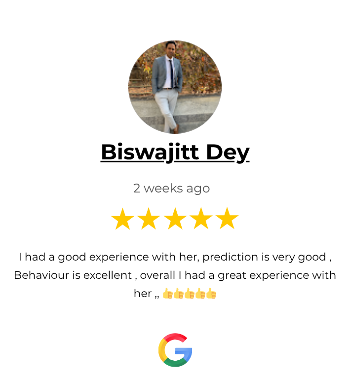 Customer review card