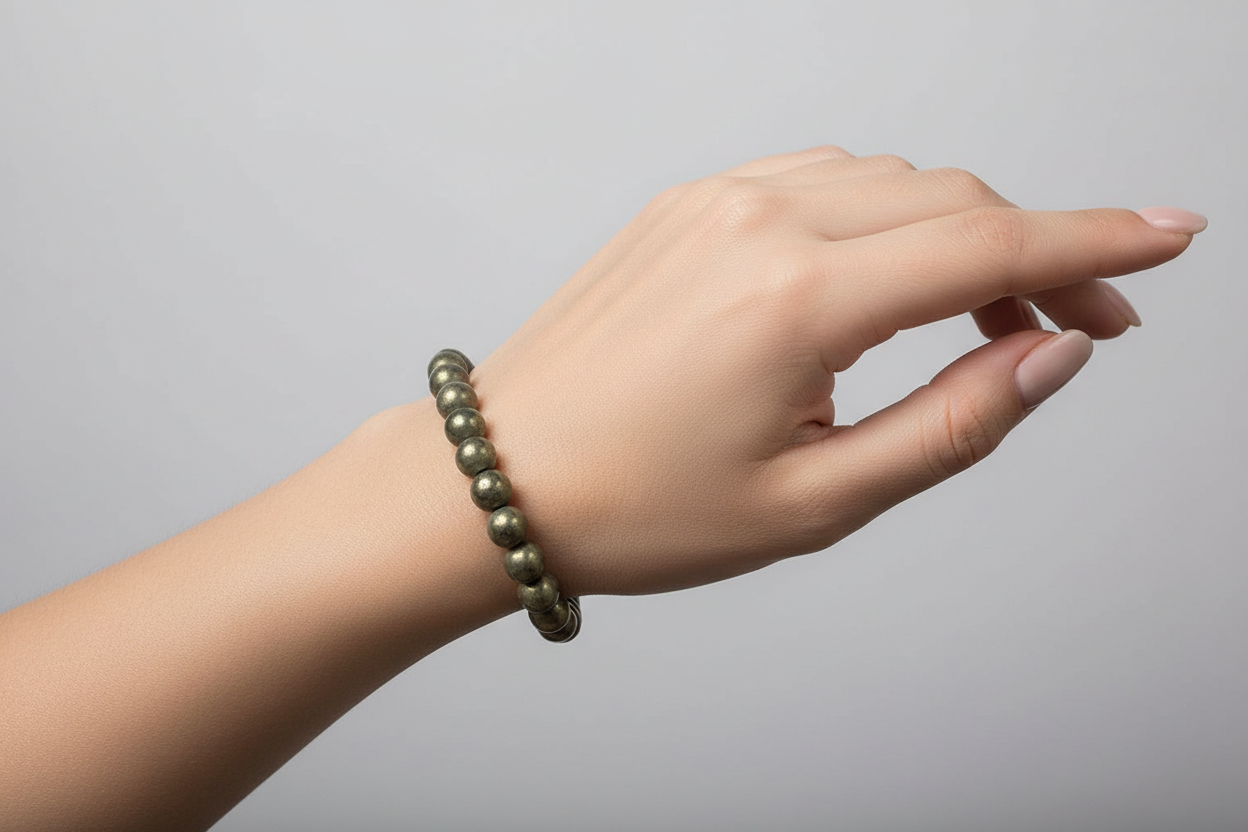 Pyrite Bracelet (Certified and Pre-energized)
