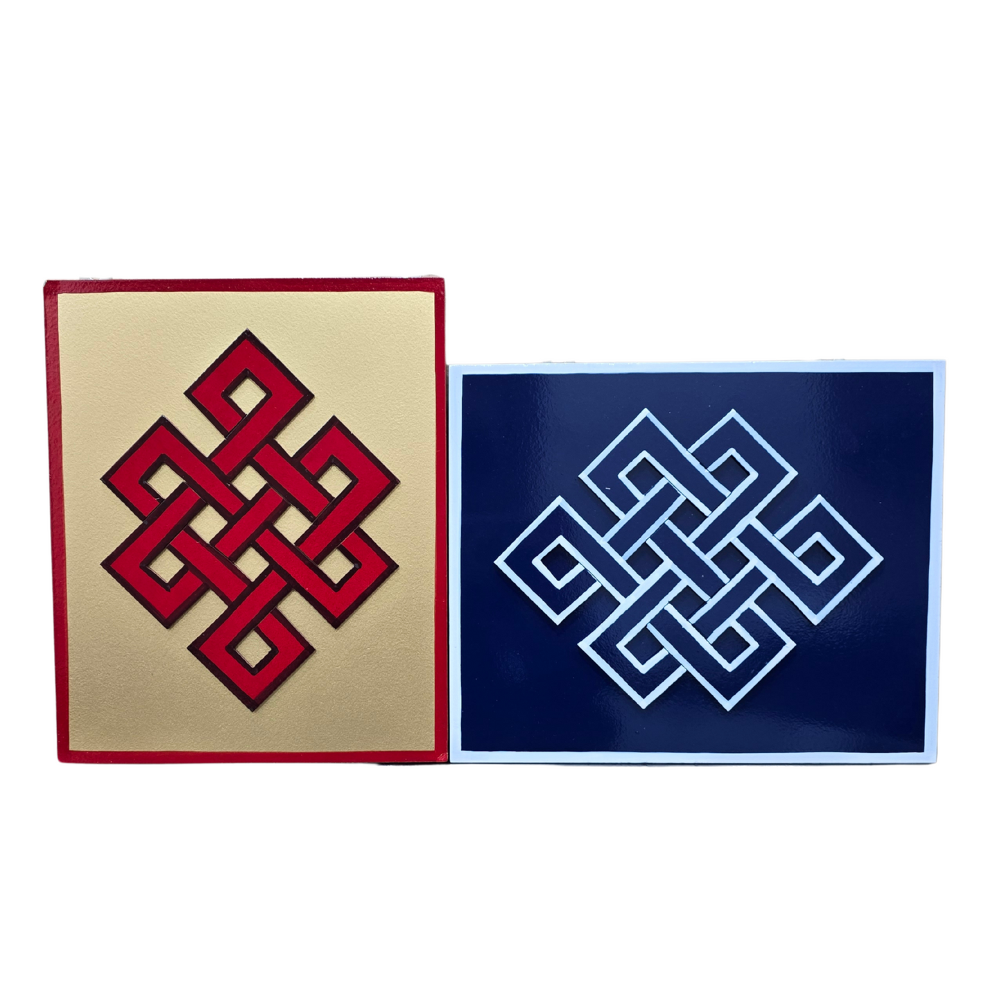 Endless Knot Vastu Frame Pair (Size A4)