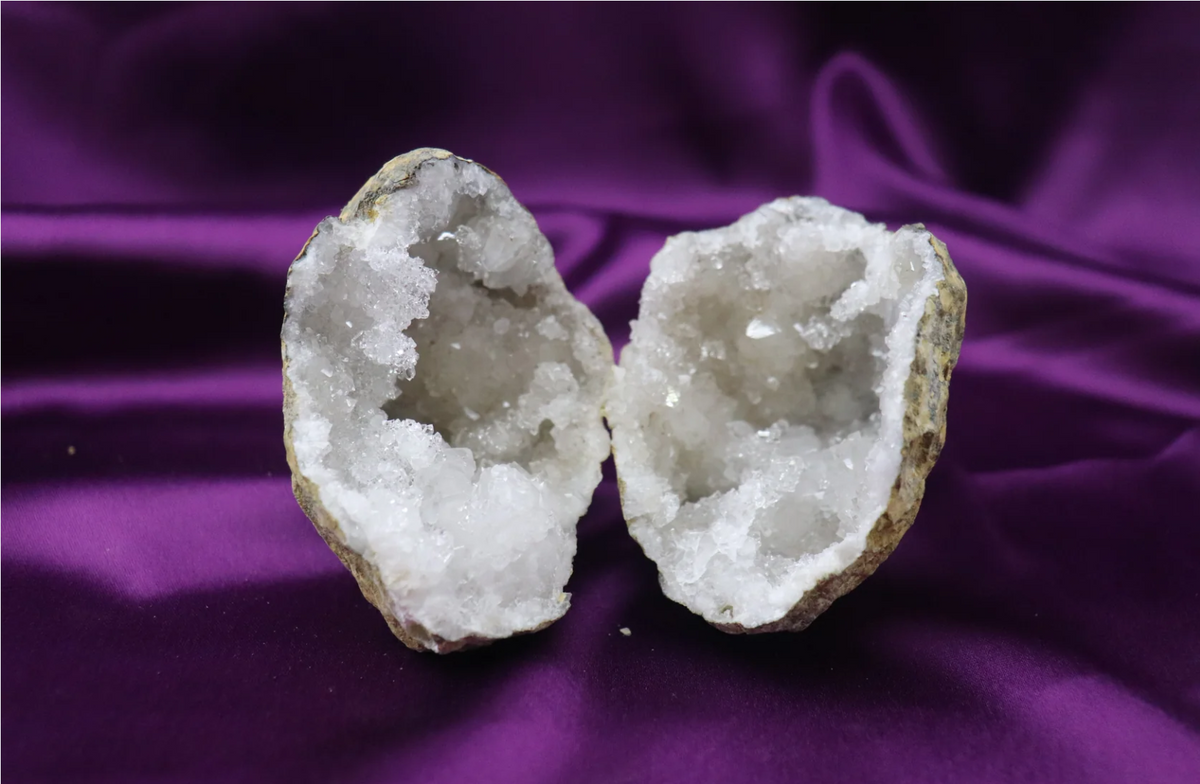 Moroccan Clear Quartz Wish Cave (With Certificate and Pre-Energized)