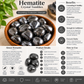 Natural Hematite Crystal Tumbles | Grounding, Protection & Strength | 50 Grams (3 to 5 tumbles)
