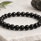 Natural Black Tourmaline Crystal Bracelet | Protection & Grounding (Certified and Pre-energized)