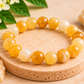 Natural Calcite Crystal Bracelet | 8mm | Clarity, Positivity & Motivation (Certified and Pre-energized)